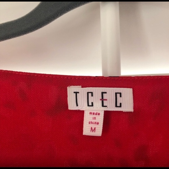 Vici Red Ruffles Dress - Picture 5 of 5